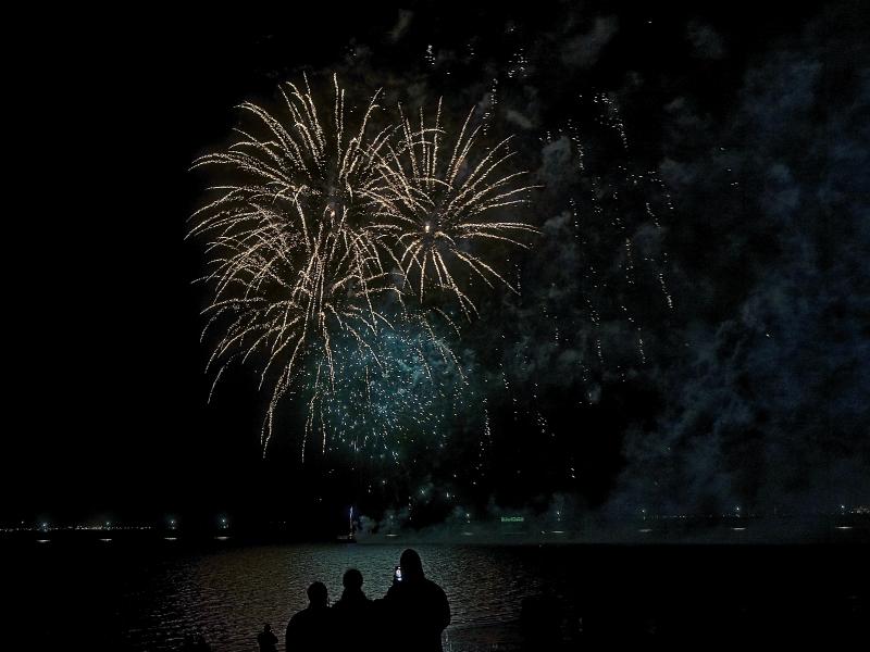 Watching the fireworks Dumfries Camera Club
